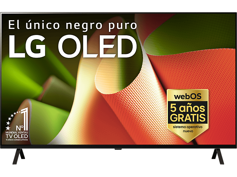 LG OLED55B46LA 55" OLED 4K Smart TV con Procesador Inteligente 4K α8 y DVB-T2 (H.265)