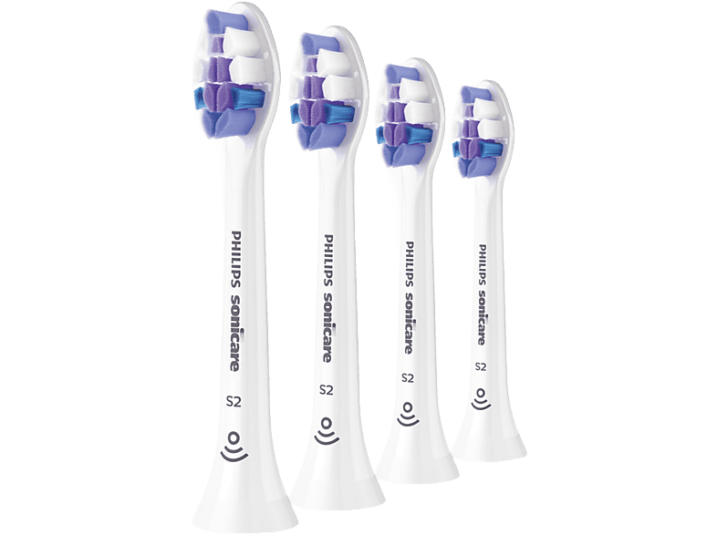 Recambio para cepillo dental Philips Sonicare S2 Sensitive - 4 Cabezales