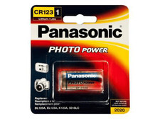 Batería de Litio CR123 Panasonic Batería de Litio CR123 Panasonic