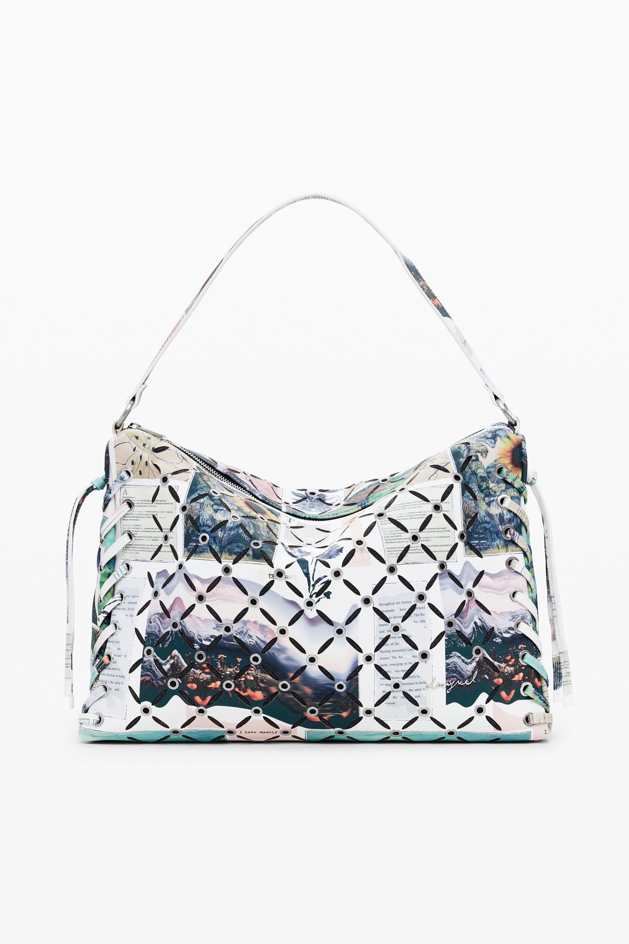 Bolso bandolera Desigual Collage mediano