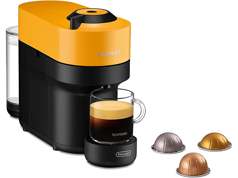Cafetera de cápsulas De'Longhi Nespresso Vertuo Pop ENV90.Y (Reacondicionada) 0.56l