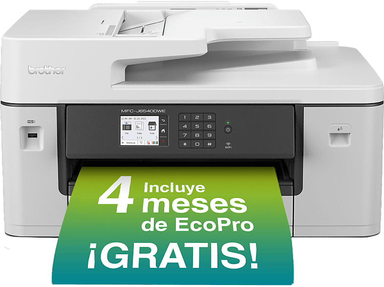 Impresora Multifunción Tinta Brother MFC-J6540DWE Wi-Fi Formato A3 Impresora Multifunción Tinta Brother MFC-J6540DWE Wi-Fi Formato A3