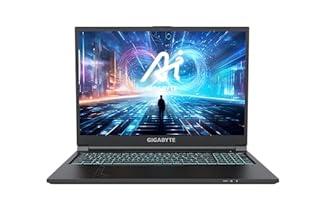 GIGABYTE Portátil Gaming G6 KF Intel Core i7-13700H RTX 4060 16GB RAM 512GB SSD 16 Pulgadas