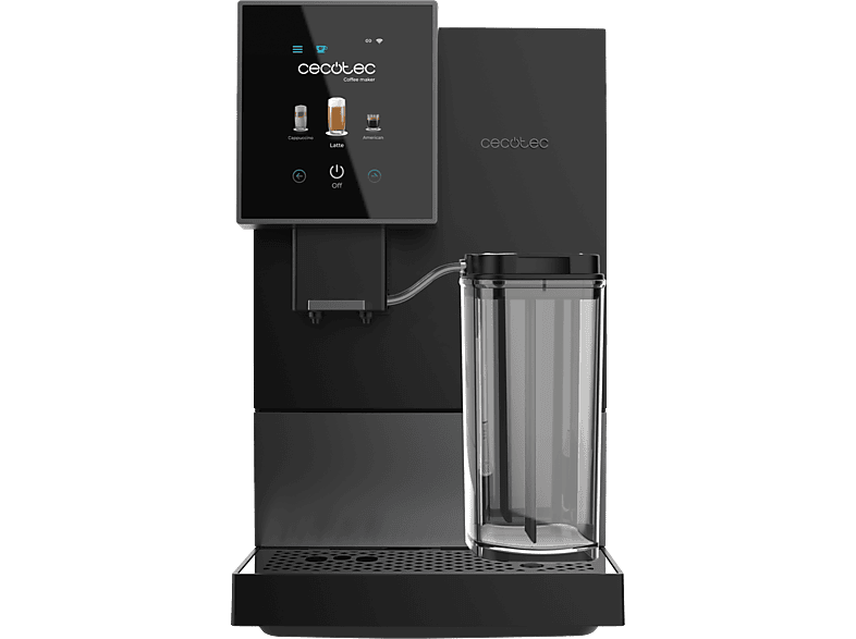 Cafetera superautomática Cecotec Cremmaet Compactccino Connected Black Silver