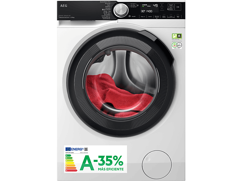 Lavadora de carga frontal AEG LFR9514L6U 10 kg