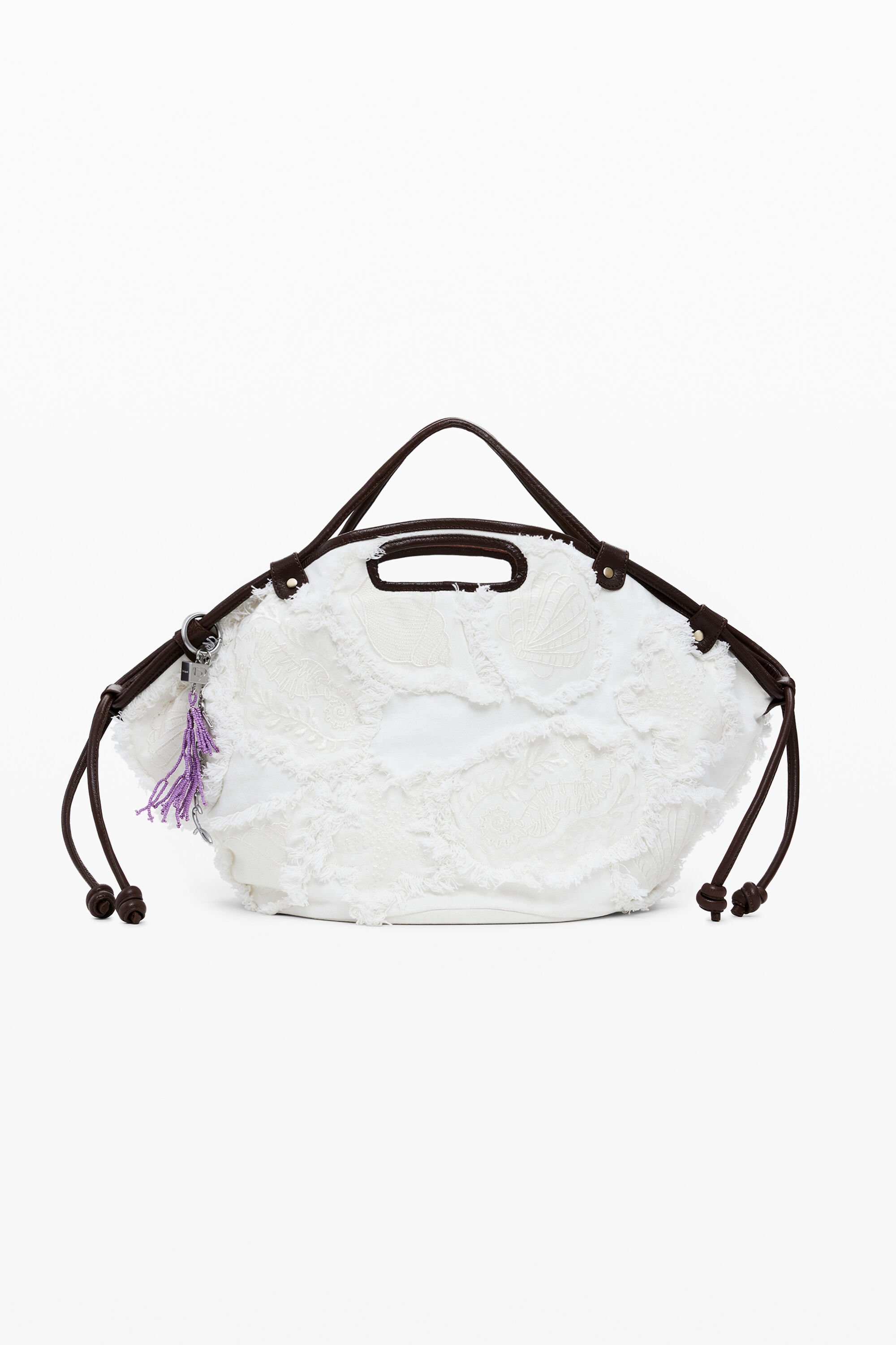 Bolso mediano Desigual bordado Bolso mediano Desigual bordado