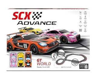 Scalextric Circuito ADVANCE Pista de Carreras Completa Coches y Mandos 1:32 Scalextric Circuito ADVANCE Pista de Carreras Completa Coches y Mandos 1:32