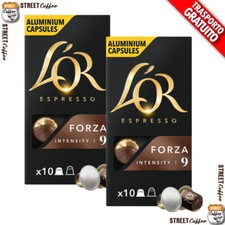 Cápsulas de Café L'OR Compatibles Nespresso Miscela Forza 200 uds