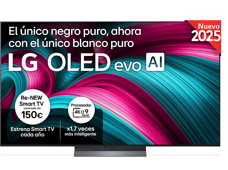 TV OLED 65" LG C5 4K con Procesador α9 AI Processor 4K Gen8