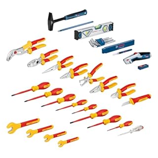 Bosch Professional Juego Mixto de Herramientas Manuales de 37 Piezas