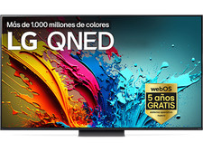 LG 75QNED87T6B TV QNED 75", UHD 4K, Procesador Inteligente 4K, DVB-T2