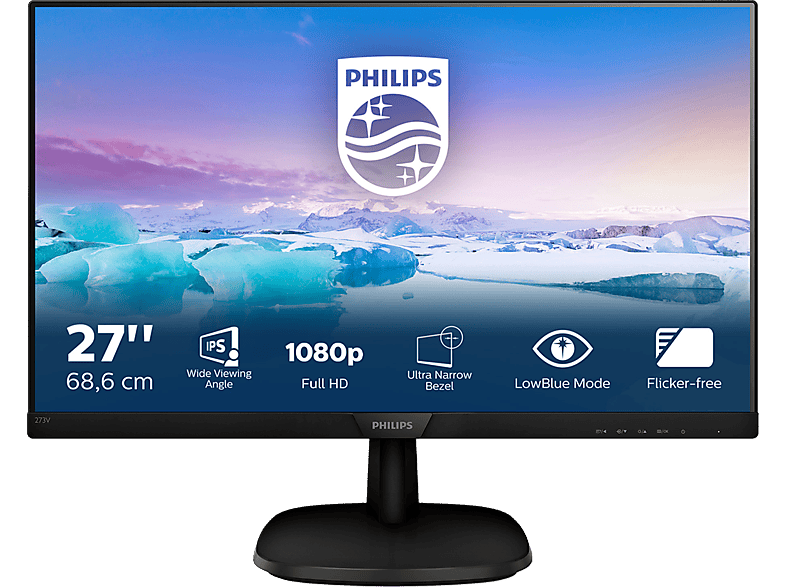 Monitor Philips 27" Full HD IPS 273V7QDSB/00