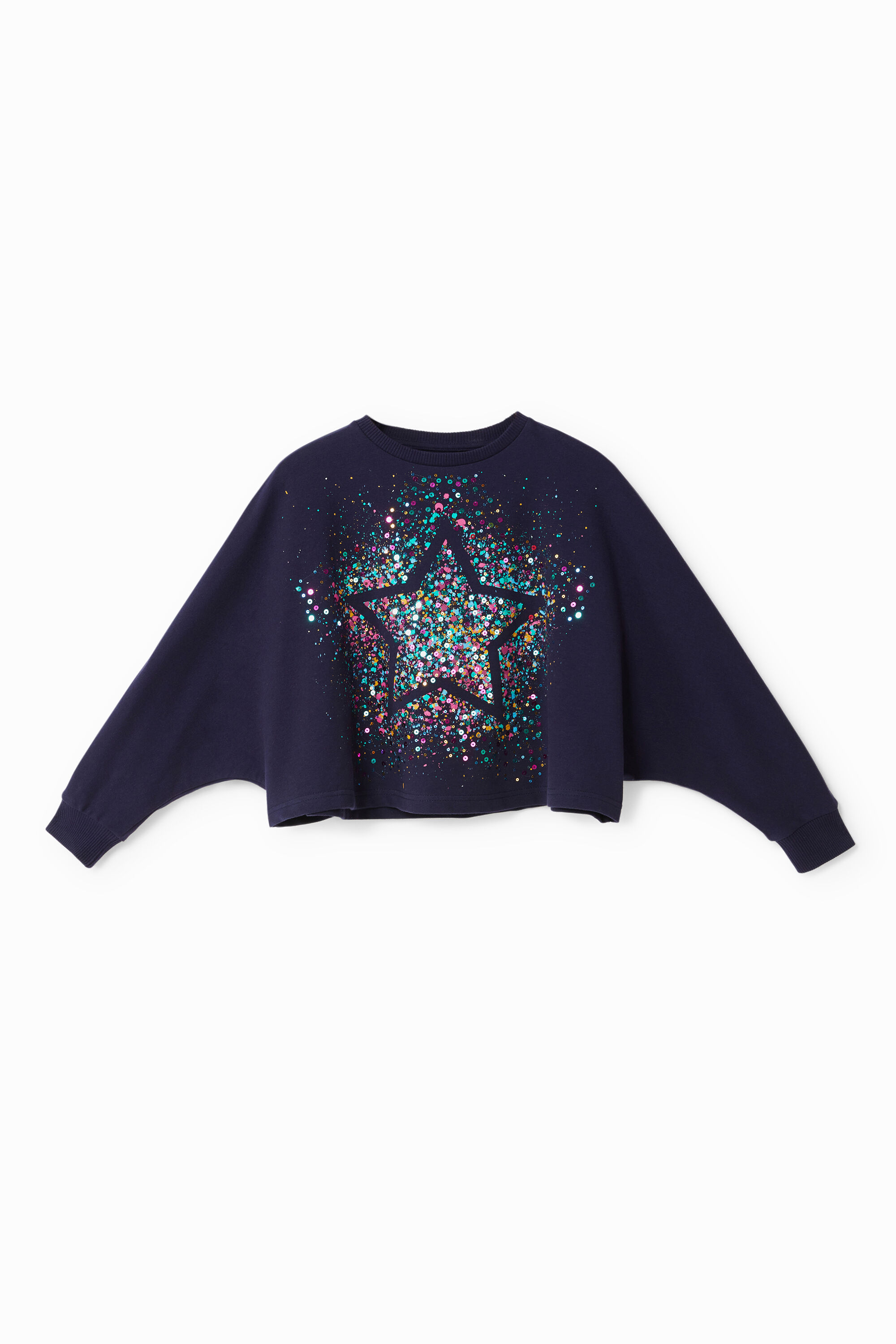 Desigual Sudadera Oversize Estrella FE