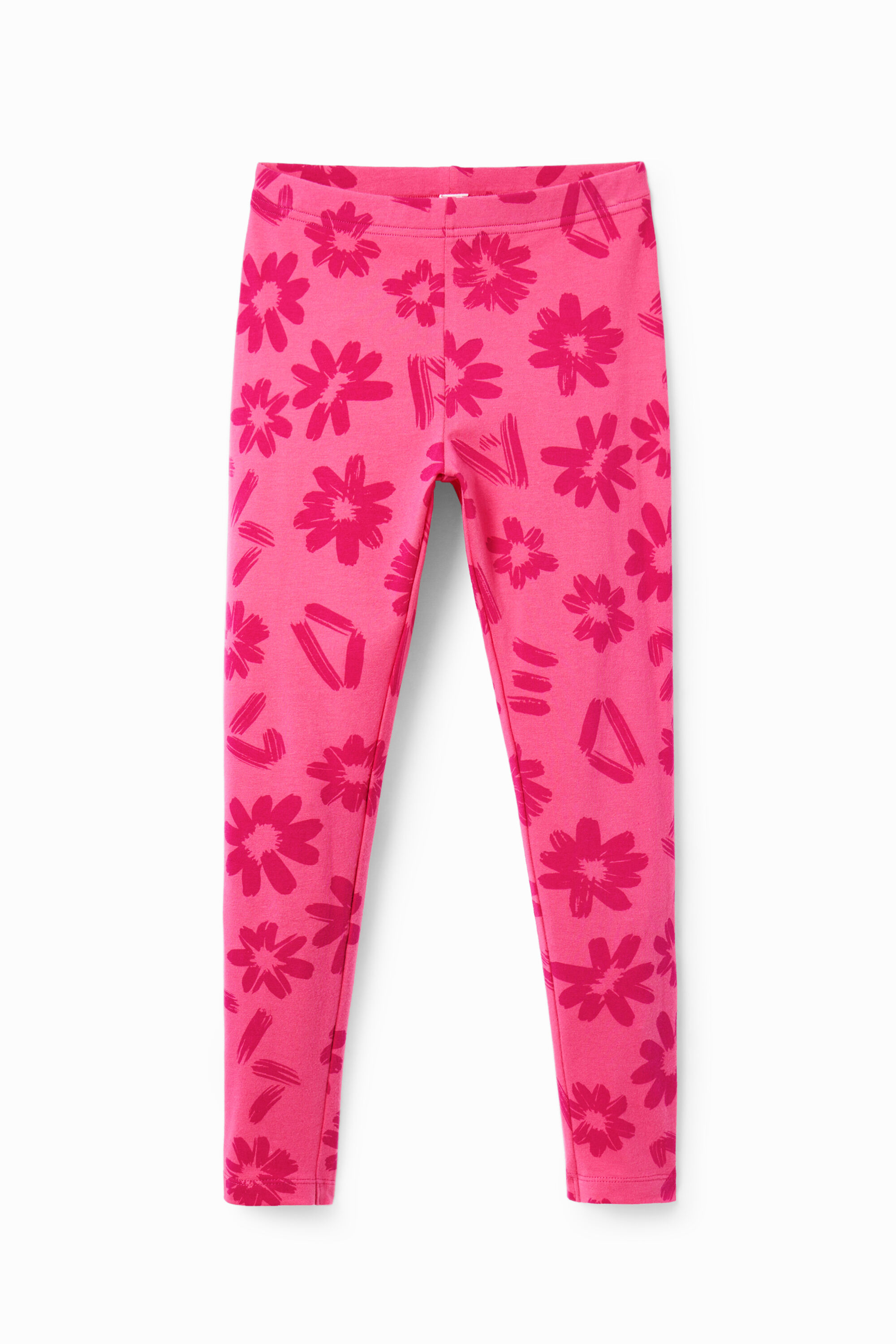 Leggings largos Desigual con flores