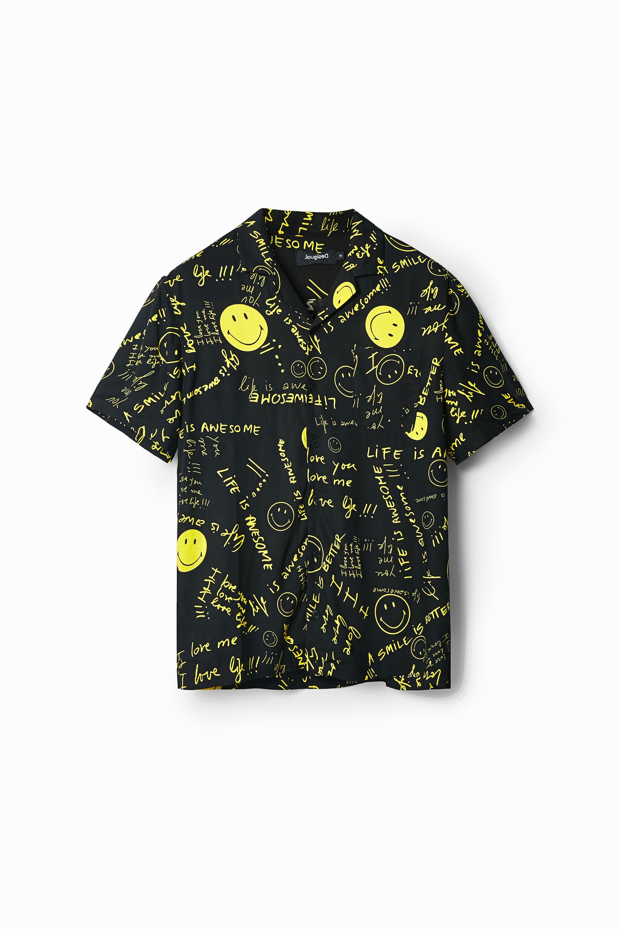 Camisa Resort Unisex Smiley