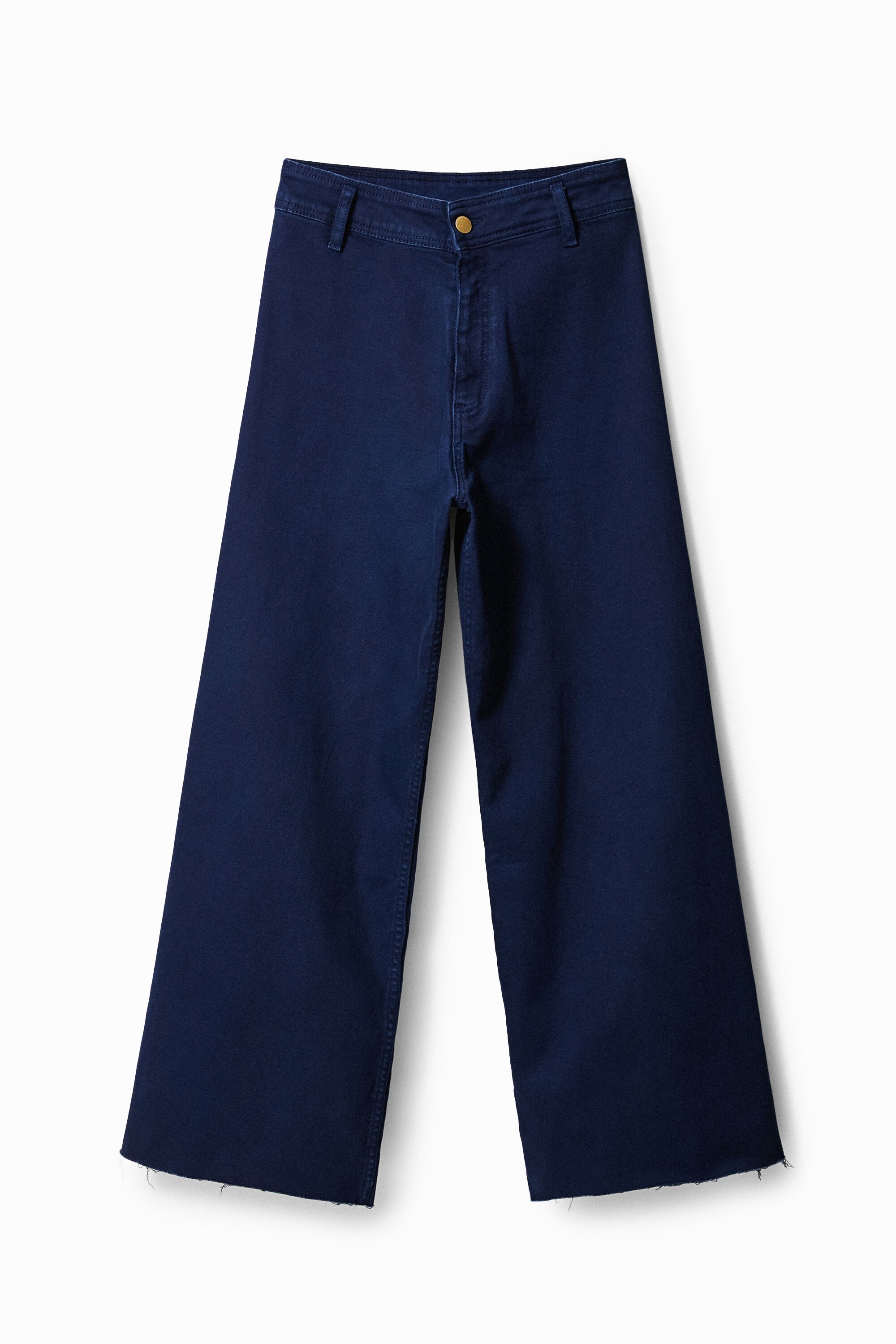 Vaquero Culotte Cropped Desigual para Mujer