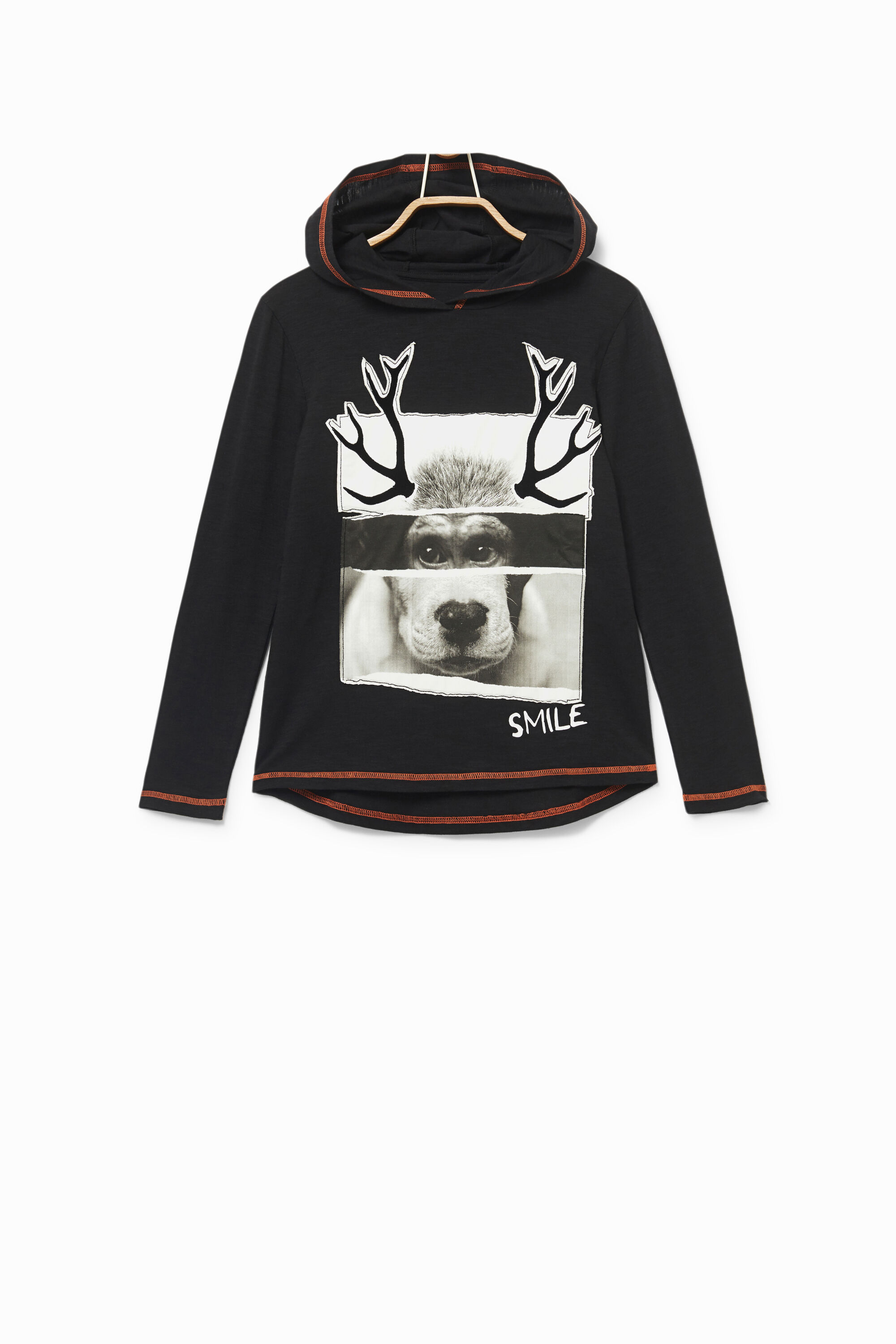 Desigual Sudadera con Capucha de Algodón para Hombre Desigual Sudadera con Capucha de Algodón para Hombre
