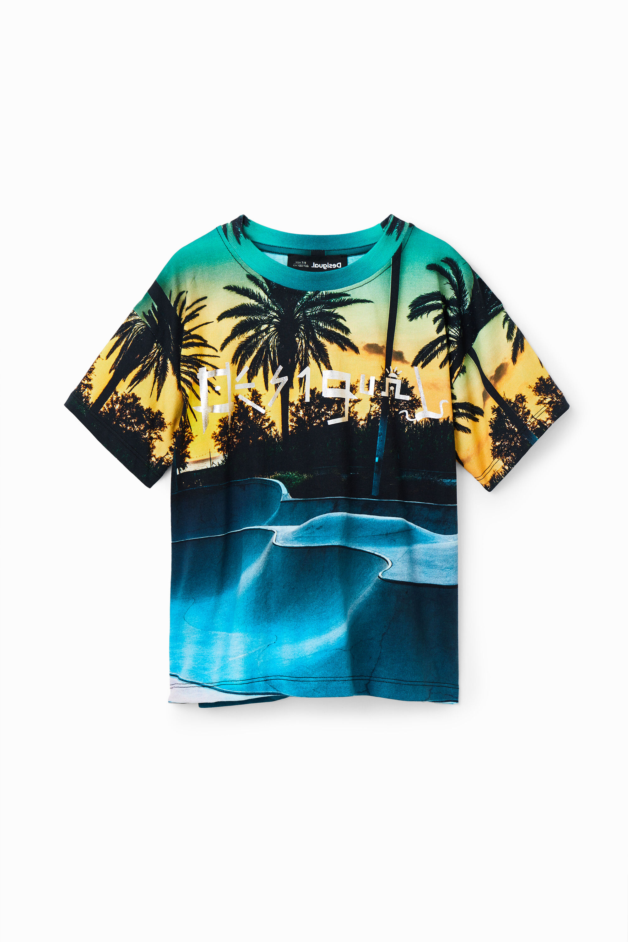 Camiseta Desigual Skate Park Brillo Hombre Camiseta Desigual Skate Park Brillo Hombre