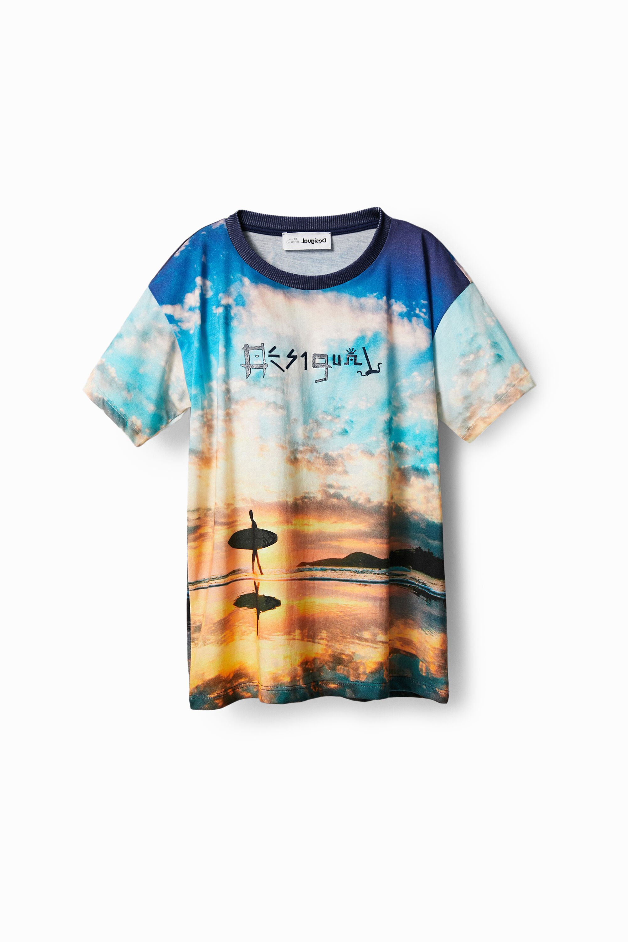 Camiseta Surf Hombre Desigual Camiseta Surf Hombre Desigual