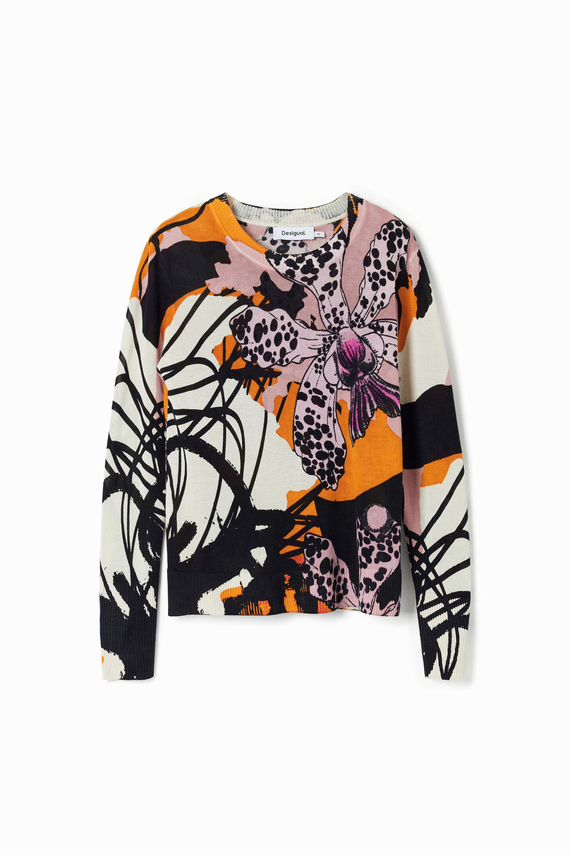 Jersey Desigual Orquídeas M. Christian Lacroix para Hombre