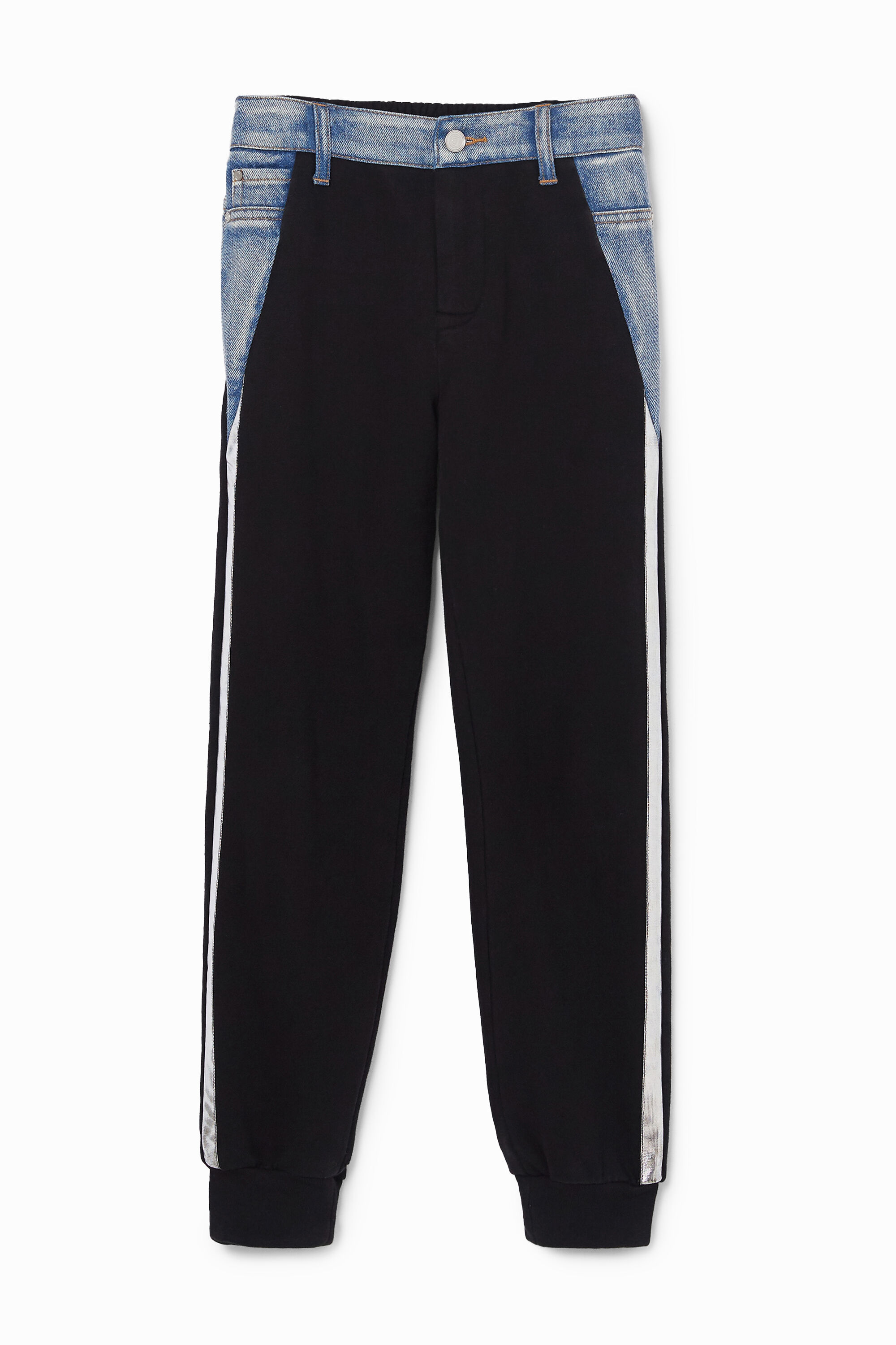 Pantalón chándal bimateria Desigual para hombre