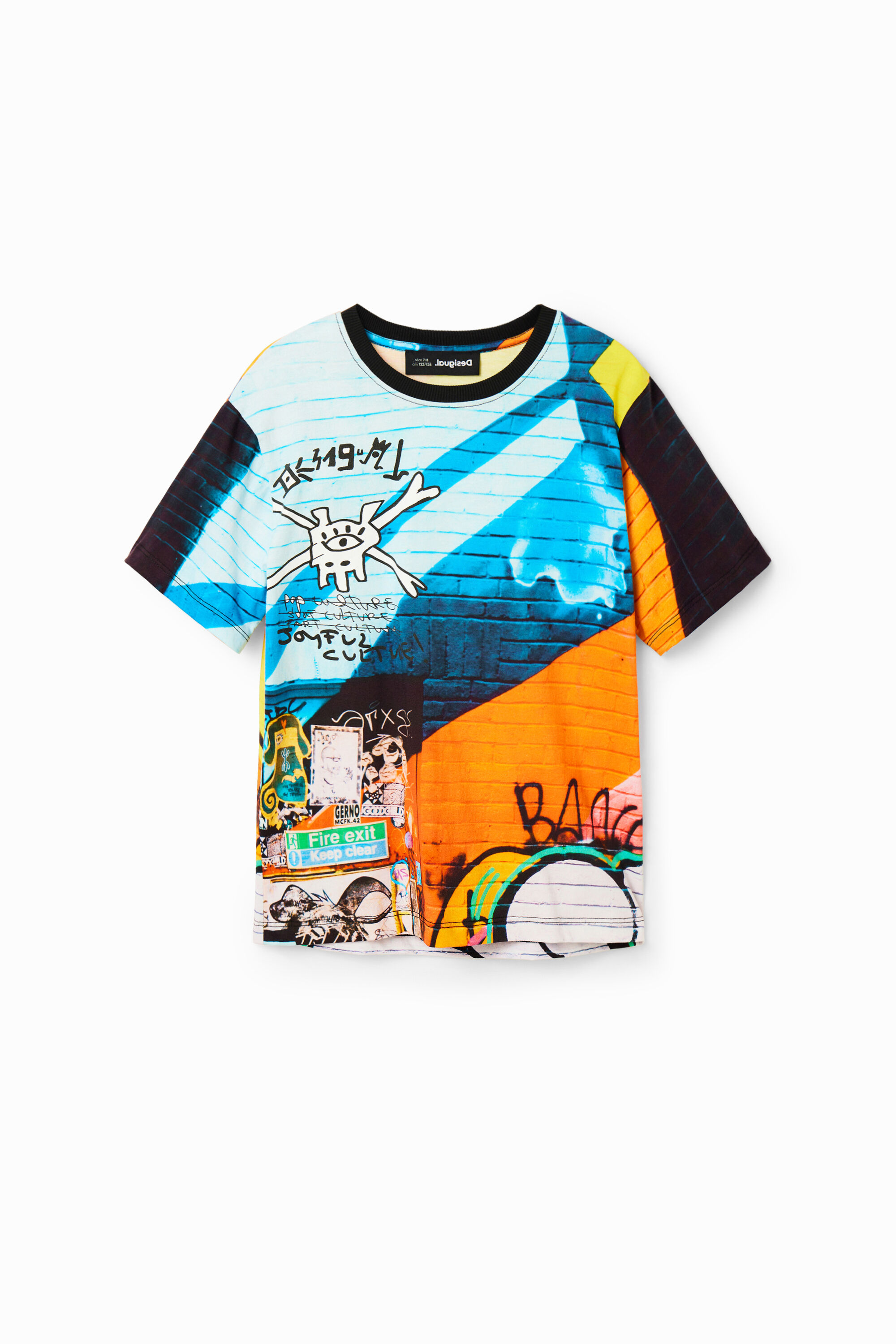 Camiseta Desigual Graffiti Hombre