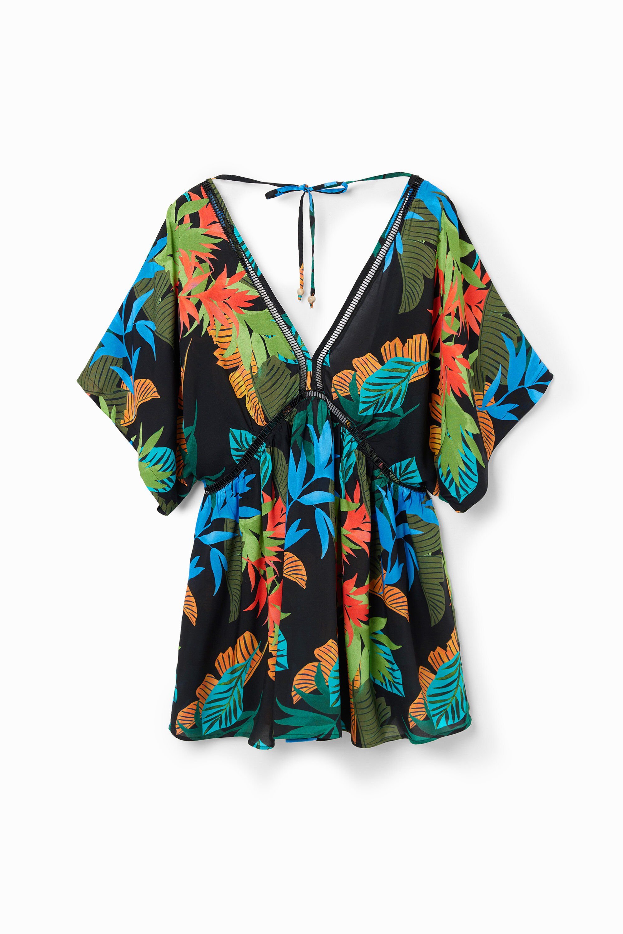Vestido túnica tropical Desigual