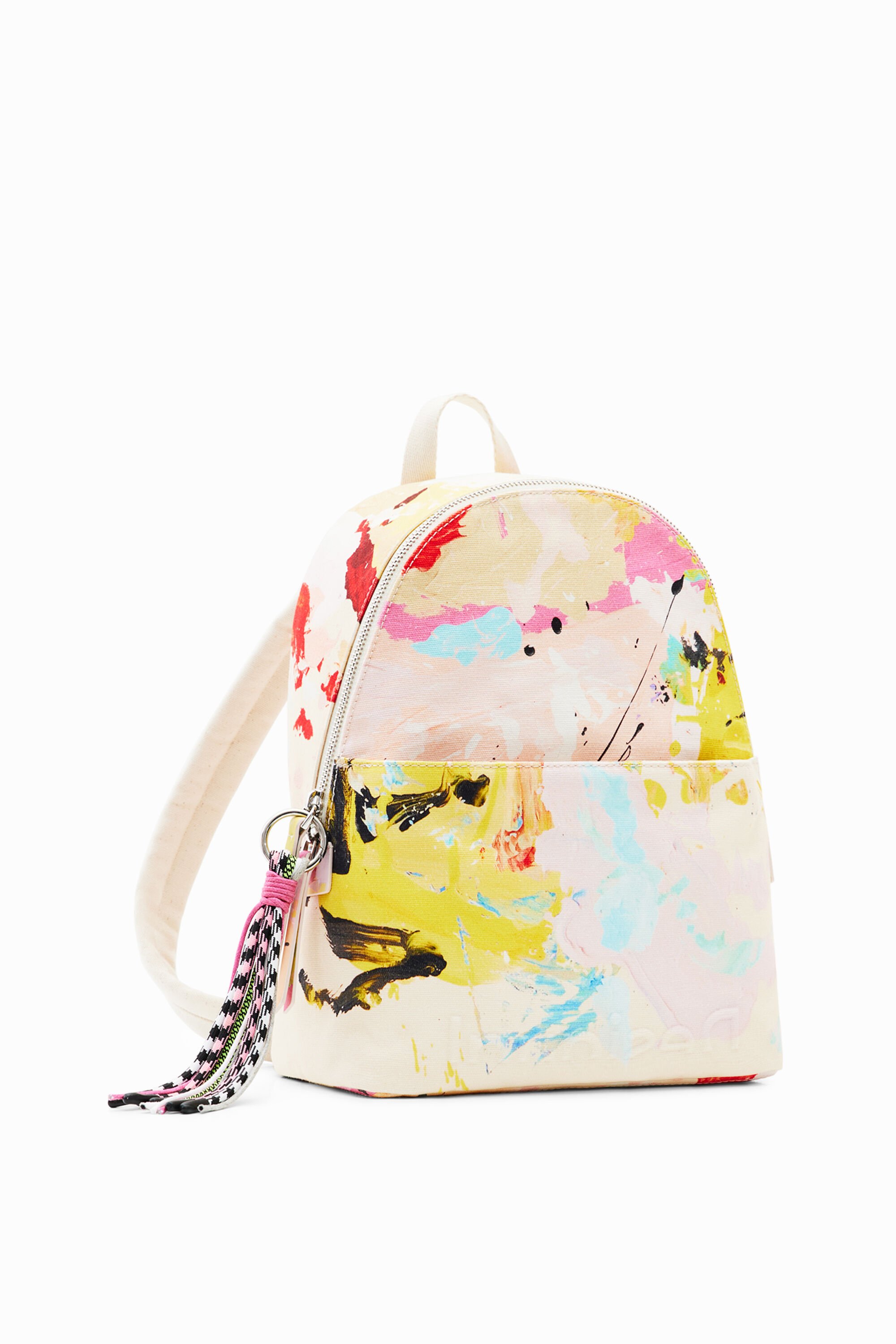 Mochila Desigual Pequeña Pintura Mochila Desigual Pequeña Pintura