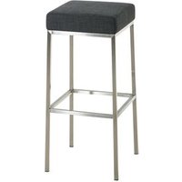 Taburete de Bar Montreal Gris Oscuro 37x37x85 Cm