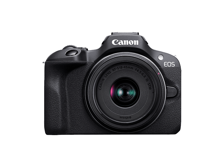 Cámara Canon EOS R100 con Objetivo RF-S 18-45mm