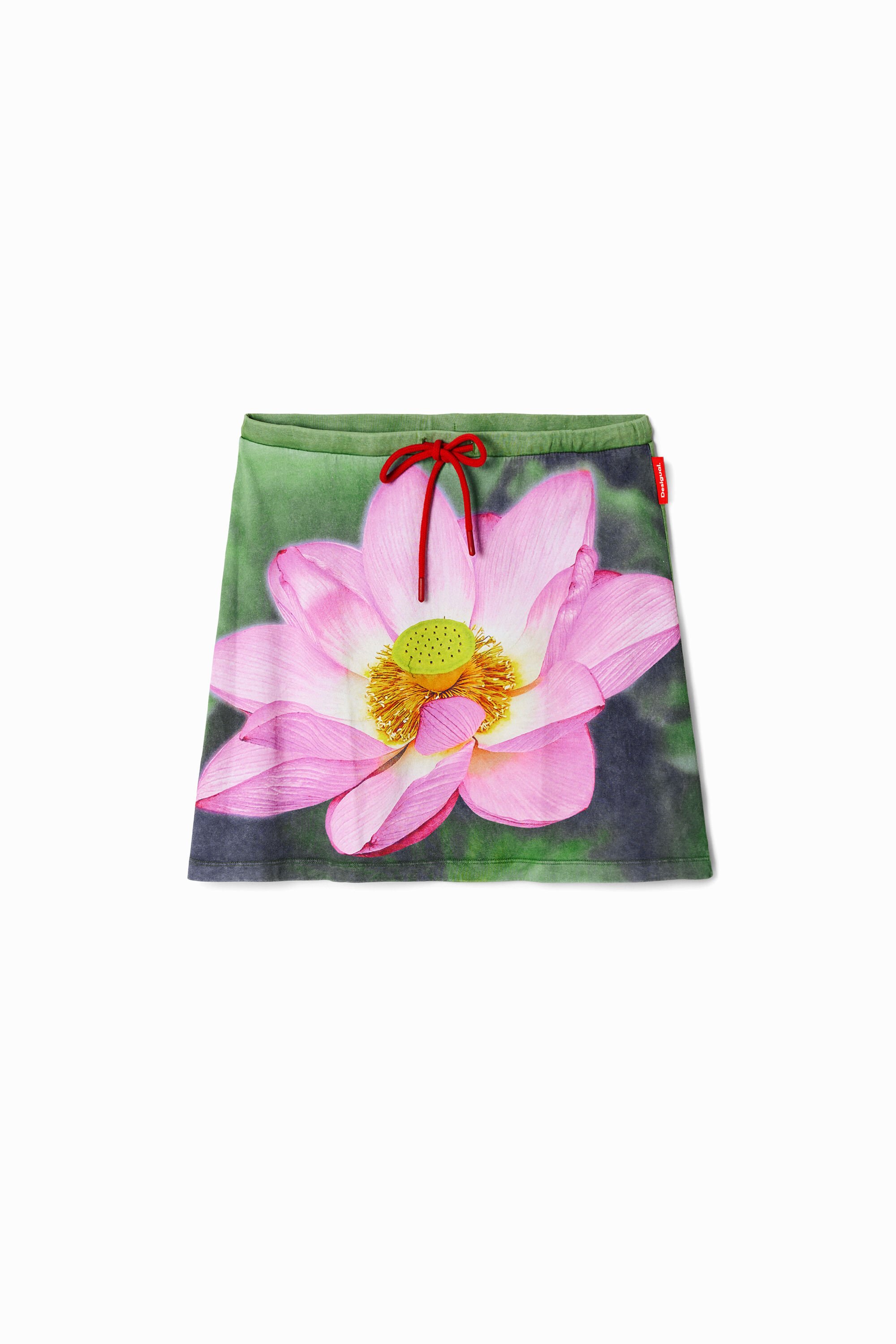 Desigual Minifalda Flor de Loto Tyler McGillivary para Mujer Desigual Minifalda Flor de Loto Tyler McGillivary para Mujer