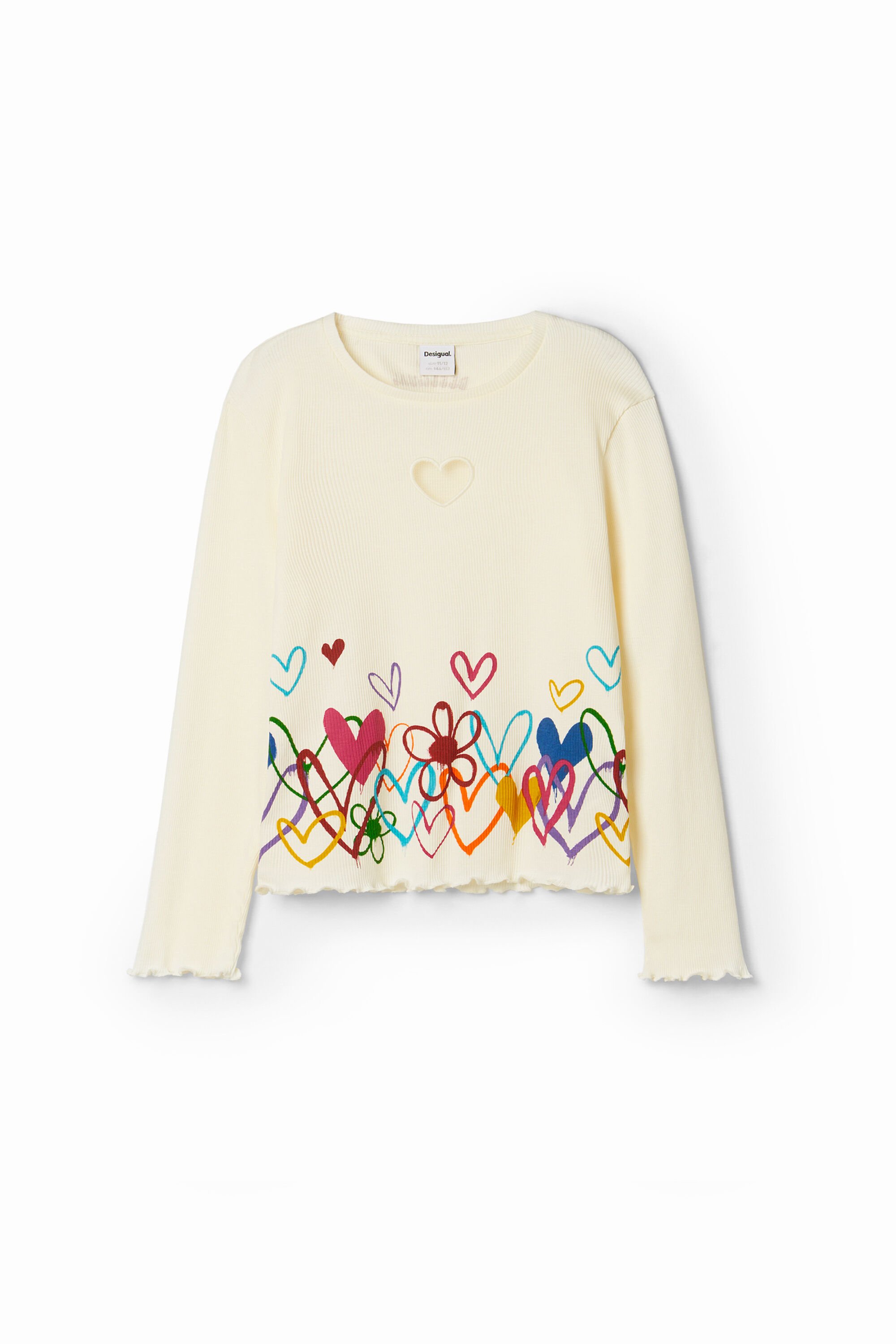 Camiseta Desigual Corazones Camiseta Desigual Corazones