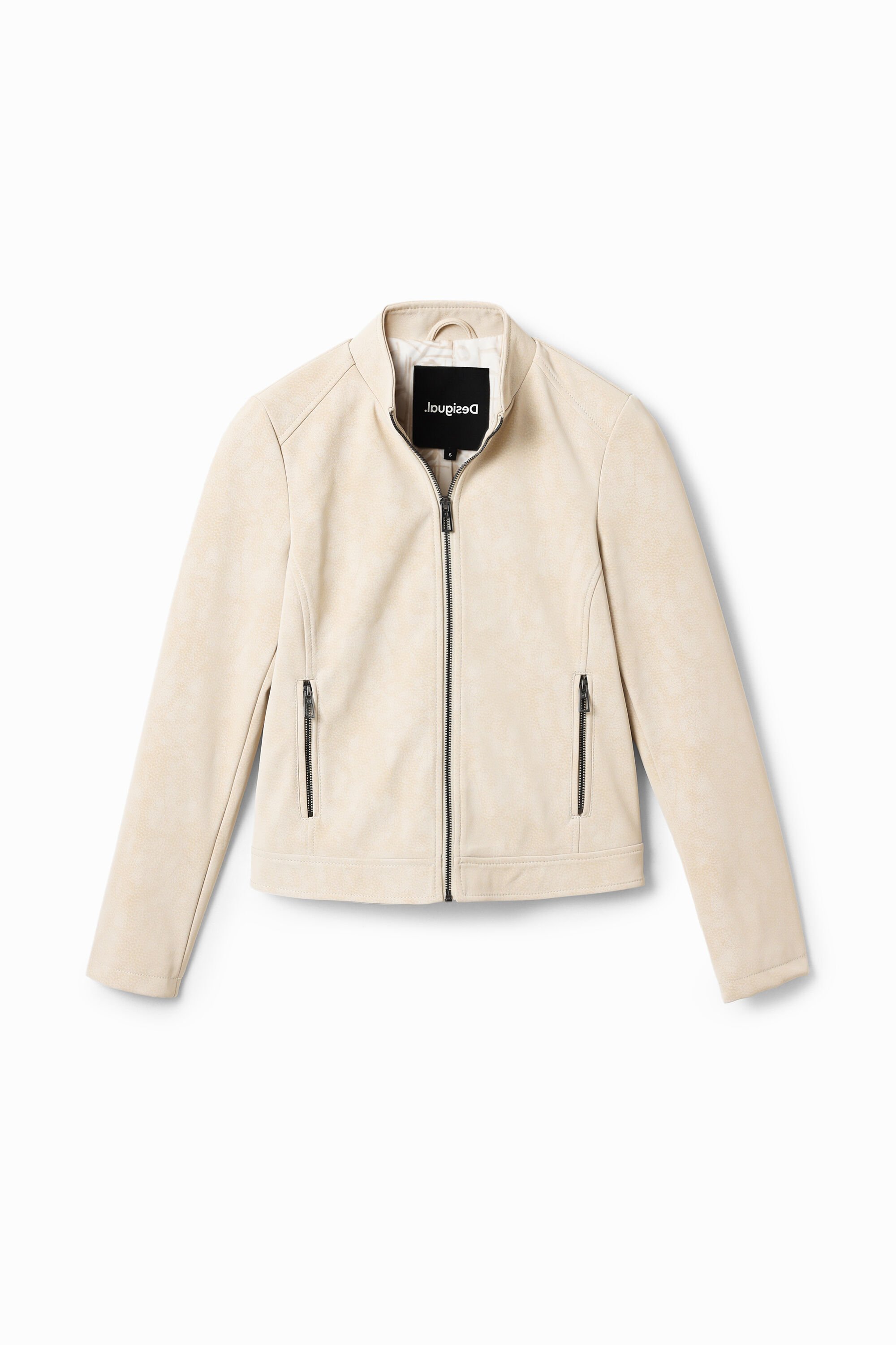 Chaqueta Biker de Ante Desigual para Mujer