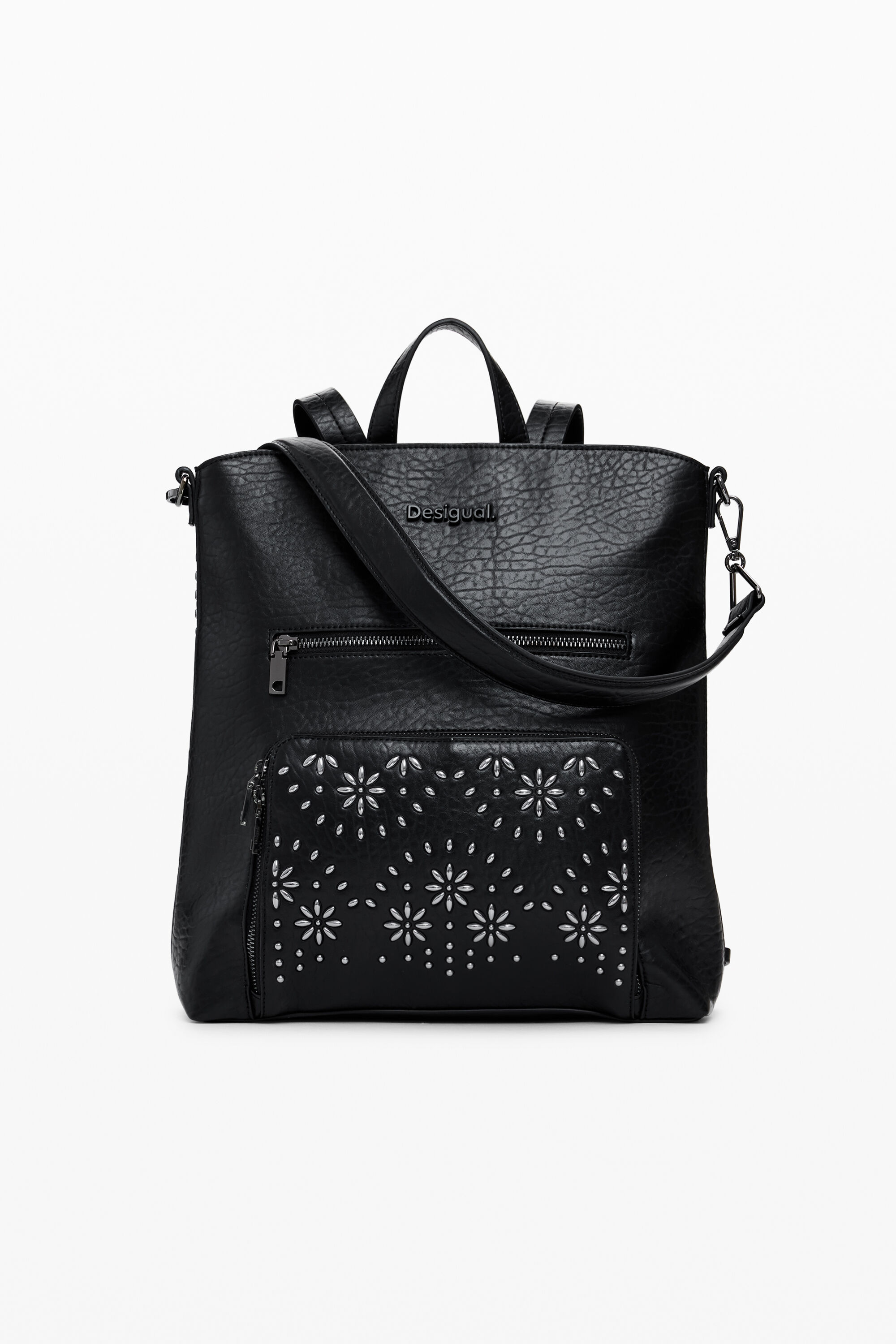 Mochila Desigual Mujer Mediana Troquelada Mochila Desigual Mujer Mediana Troquelada
