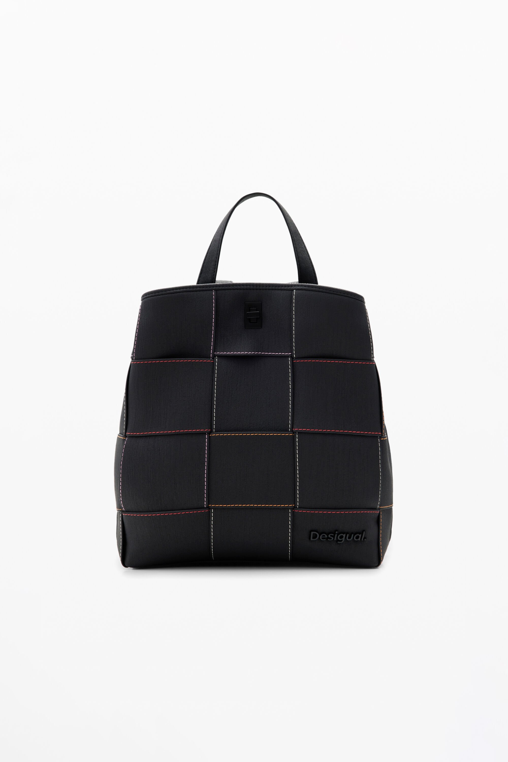 Mochila Pequeña Trenzada Desigual para Hombre Mochila Pequeña Trenzada Desigual para Hombre