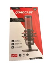 Micrófono Condensador USB HyperX QuadCast para PC/Mac/PS4/PS5