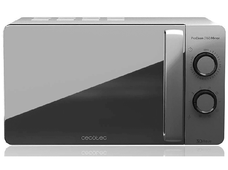 Microondas Cecotec Proclean 3160 Mirror 20 Litros 700W con Grill Microondas Cecotec Proclean 3160 Mirror 20 Litros 700W con Grill