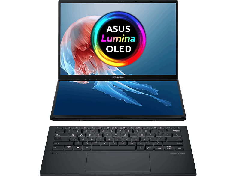 ASUS Zenbook Duo OLED UX8406MA-QL396W Doble 14" Táctil WUXGA Intel Ultra 9 185H 32GB RAM 1TB SSD ASUS Zenbook Duo OLED UX8406MA-QL396W Doble 14" Táctil WUXGA Intel Ultra 9 185H 32GB RAM 1TB SSD