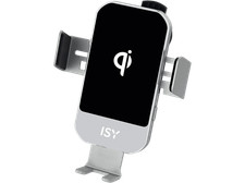 Cargador de coche ISY ICC-5015 con carga inalámbrica