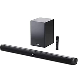Barra de Sonido Sharp HT-SBW202 2.1 200W con Subwoofer Inalámbrico Barra de Sonido Sharp HT-SBW202 2.1 200W con Subwoofer Inalámbrico