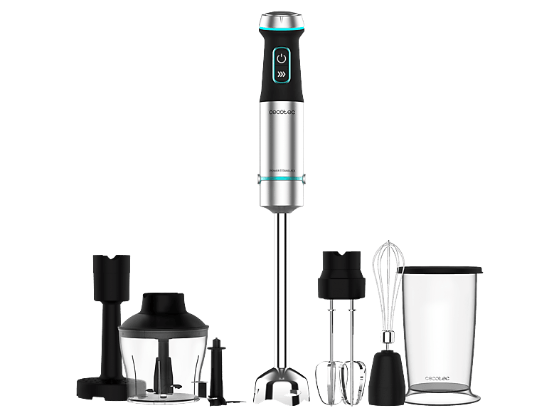 Batidora de Mano Cecotec Power TitanBlack 1200 XL