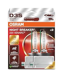 OSRAM XENARC NIGHT BREAKER 220 D3S Lámpara de Faro de Xenón