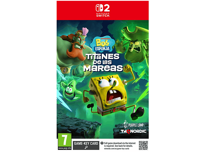 Nintendo Switch Bob Esponja: Titanes de las Mareas