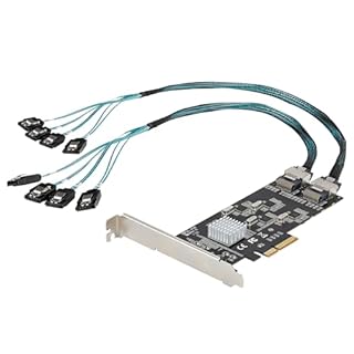 StarTech.com Tarjeta PCIe de 8 Puertos SATA - SATA III
