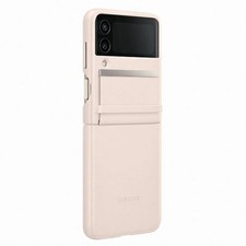 Funda Oficial Samsung Solapa Cuero para Galaxy Z Flip4
