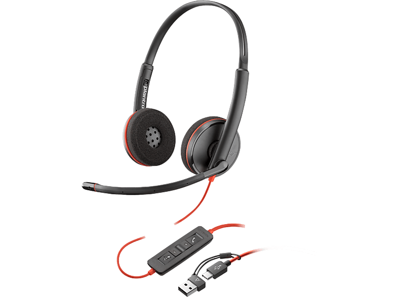 Auriculares Poly Blackwire 3220 USB-C