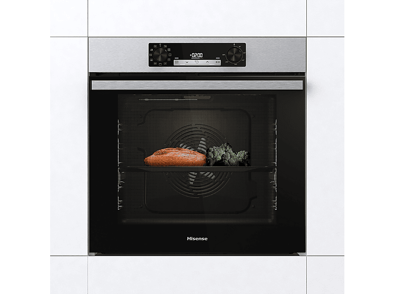 Horno Hisense BI62216AXE2 Multifunción 77 L Acero Inoxidable Horno Hisense BI62216AXE2 Multifunción 77 L Acero Inoxidable
