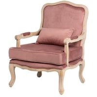 Butaca Velvet Melocoton 64x72x92 Cm Butaca Velvet Melocoton 64x72x92 Cm