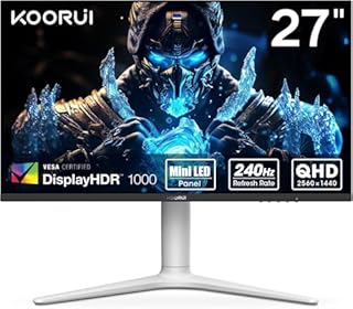 Monitor KOORUI 27" QHD VA Mini LED 240Hz