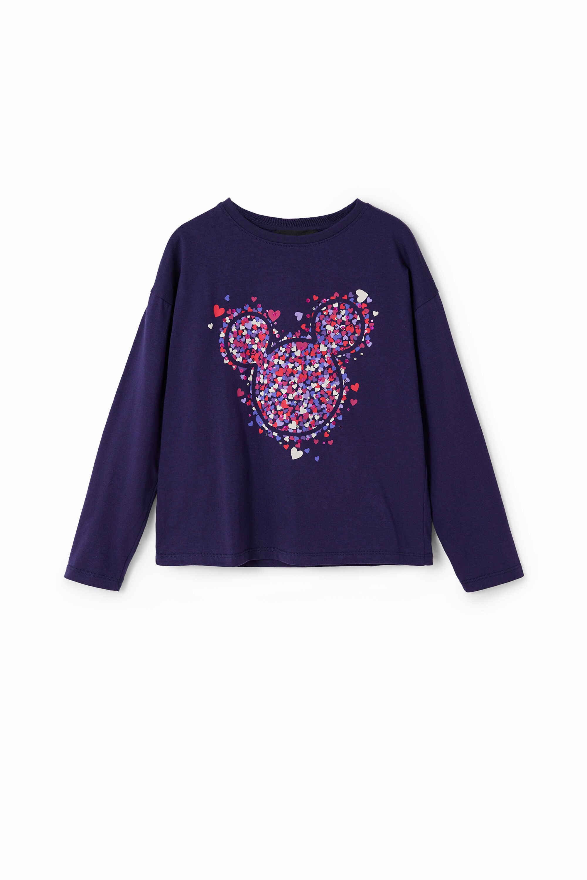 Camiseta "Corazones Mickey Mouse" de Desigual para Hombre